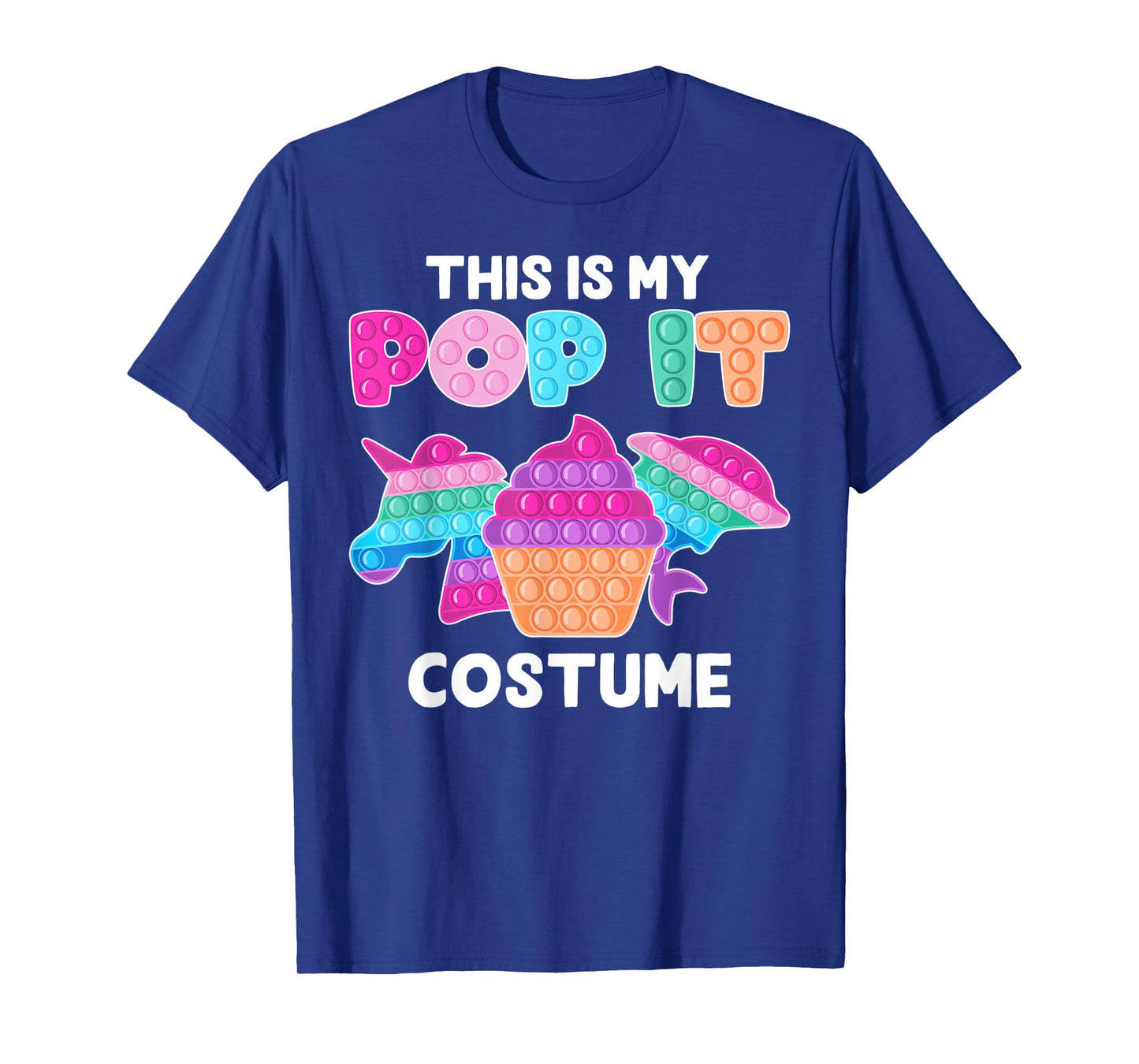 This is my Pop it Costume Funny Pop Fidget Toys Unicorn T-Shirt