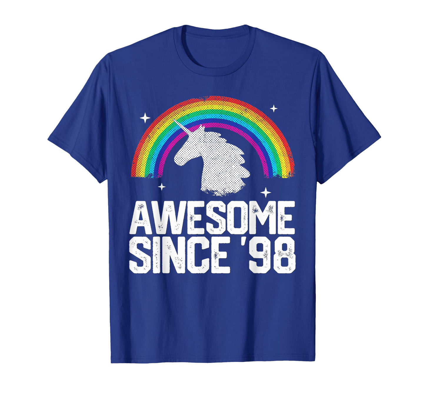 Awesome Since 1998 26th Birthday 26 Years Old Unicorn T-Shirt