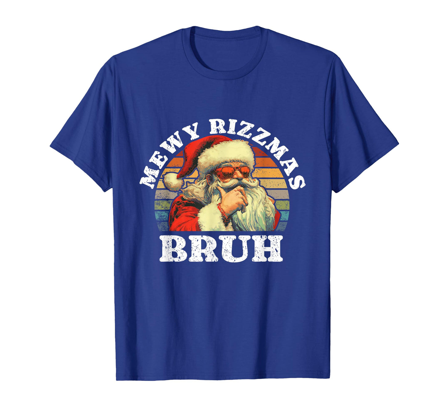 Rizz The Season bruh. Mewy Rizzmas Funny joke Rizz Christmas T-Shirt