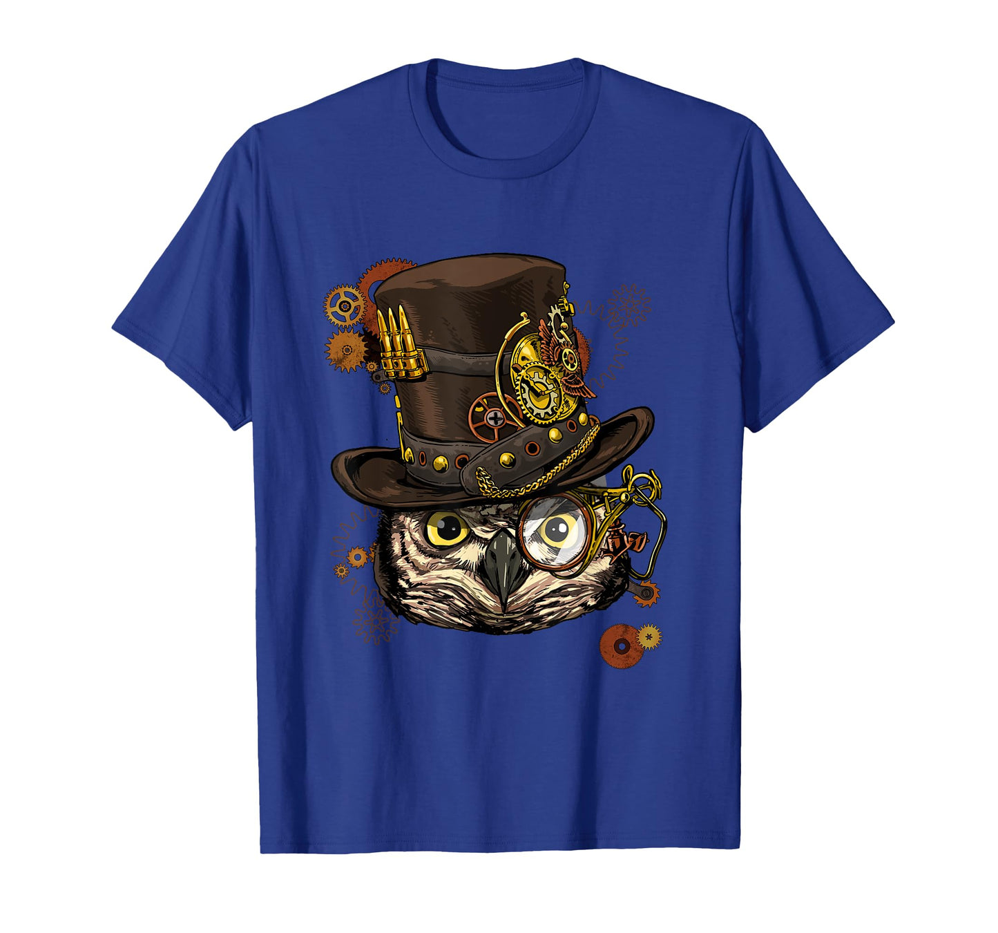 Steampunk Owl Mechanical Steampunk Gears Bird Owl Lover T-Shirt