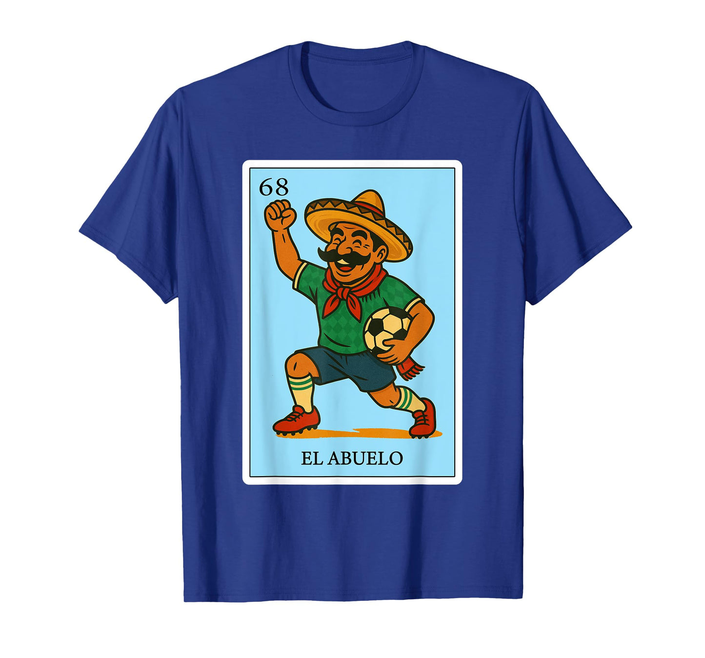 El Abuelo Futbolero | Spanish-Mexican Bingo Gifts for Abuela T-Shirt