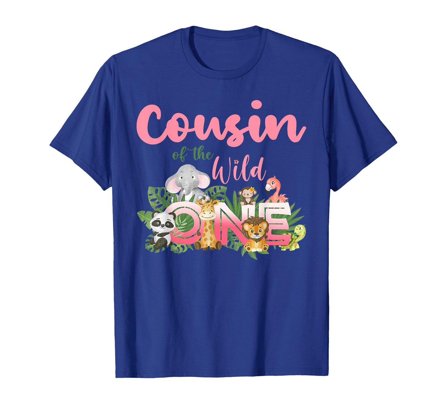 Cousin Of The Wild One Birthday 1st Safari Jungle Family T-Shirt