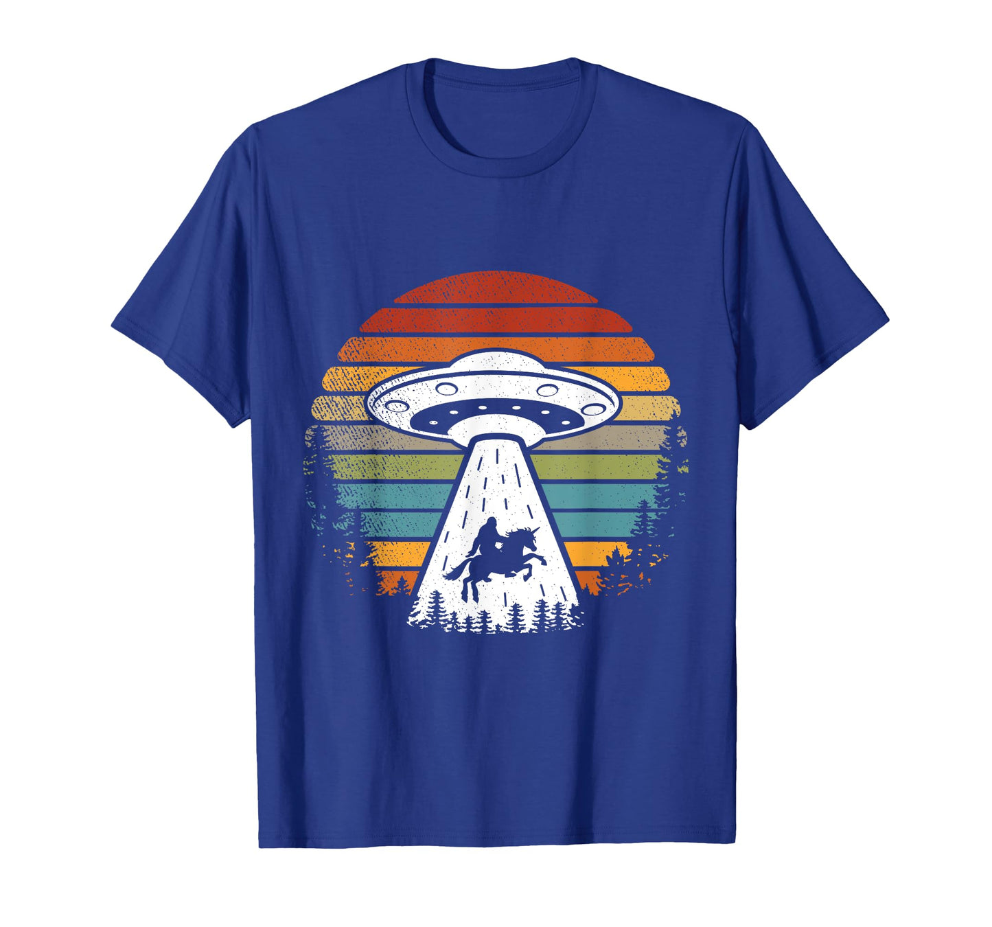 Bigfoot Alien Unicorn Sasquatch UFO T-Shirt