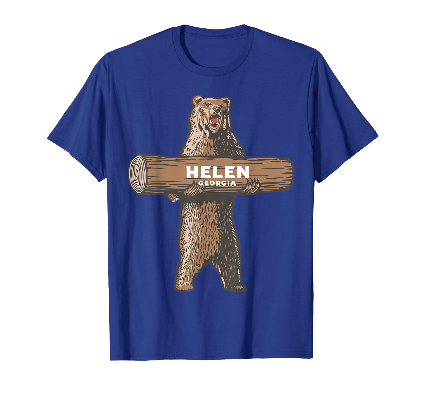 Helen Georgia GA Growling Bear Vacation Souvenir T-Shirt