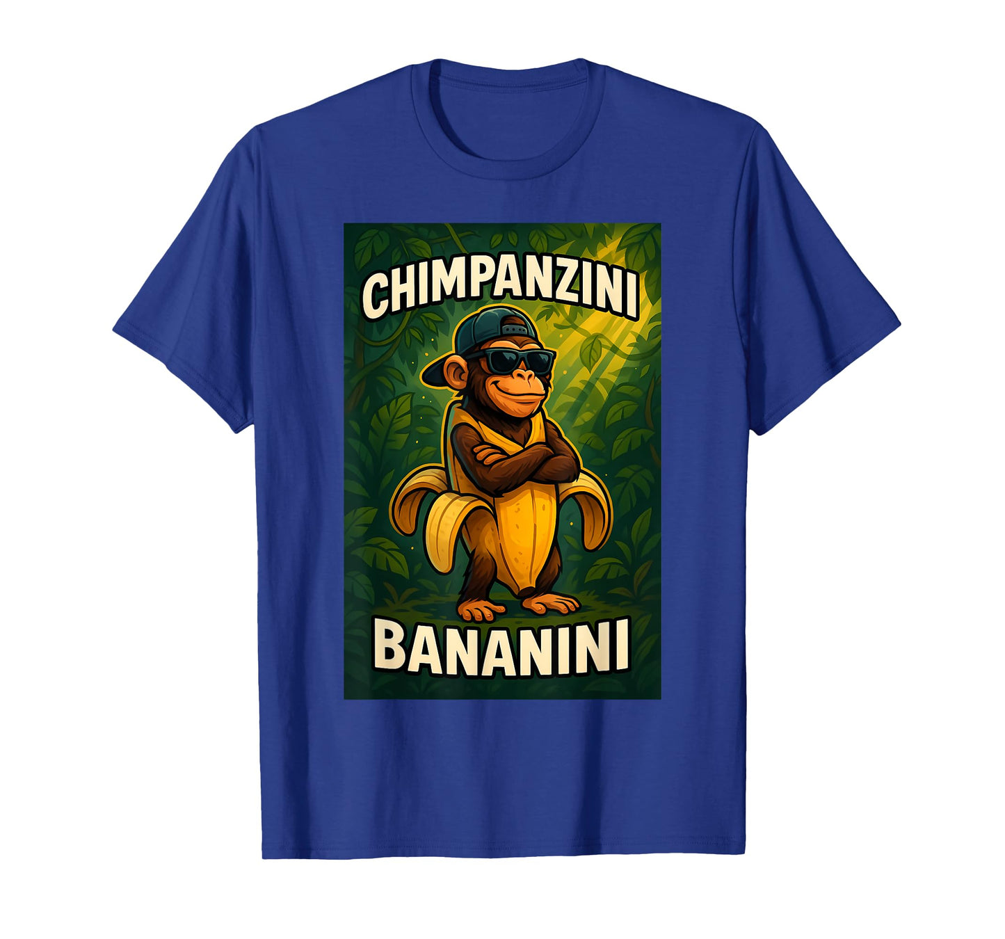 Chimpanzini Bananini Italian Brainrot Shimpanzini Monkey T-Shirt