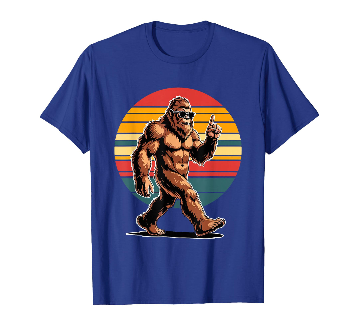 Bigfoot with Sunglasses Cryptid & Funny Sasquatch T-Shirt