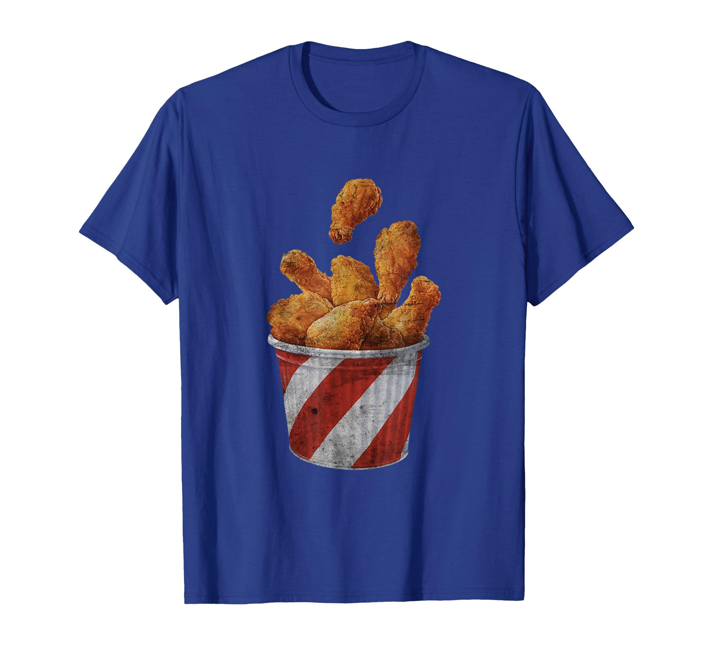 Retro National Fried Chicken Day Funny Fast Food Lover T-Shirt