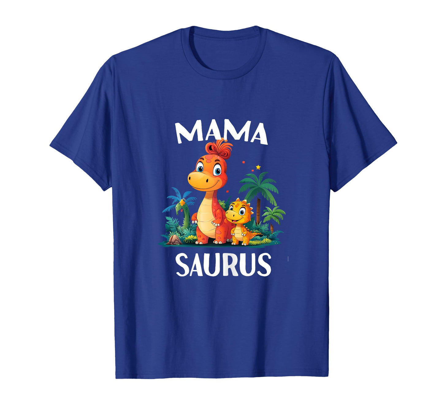 Mama Saurus Dinosaur Dino Matching Family Mom women T Rex T-Shirt