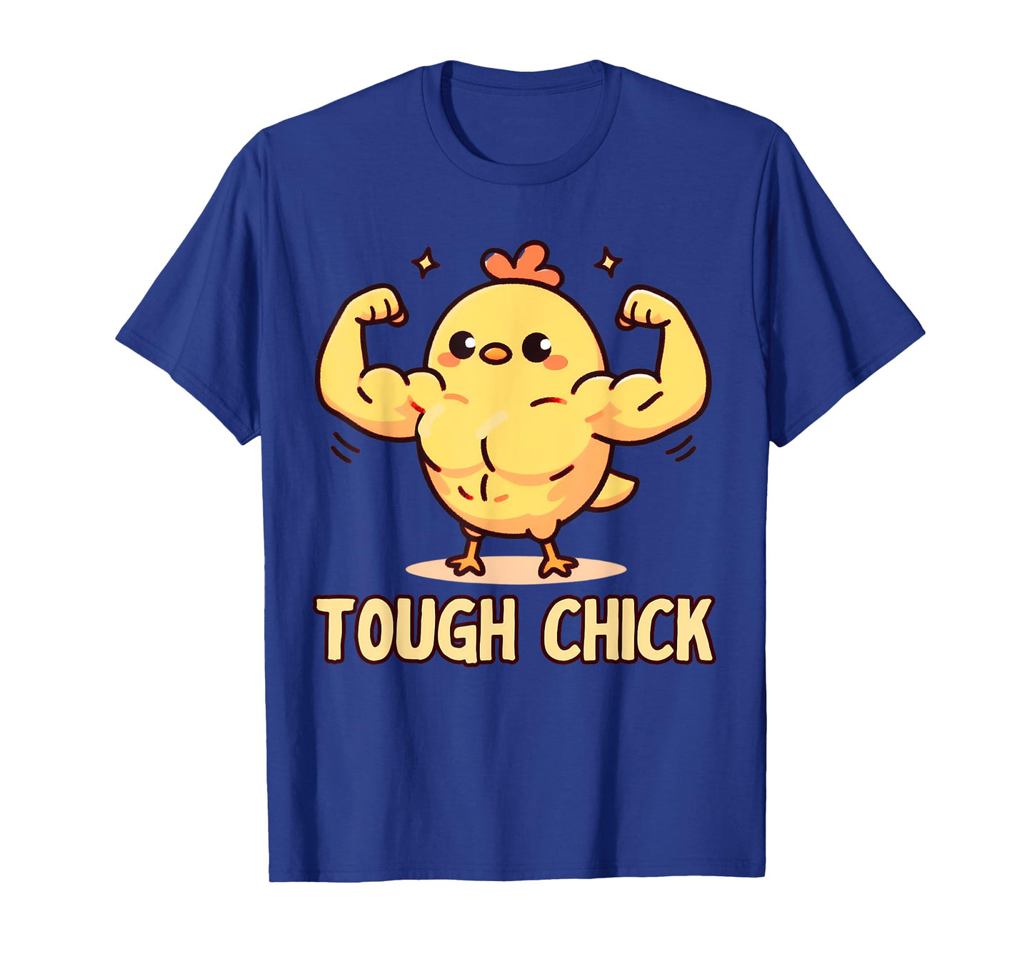 Funny Baby Chick Gym Tee Teen Girls Women One Tough Chick T-Shirt