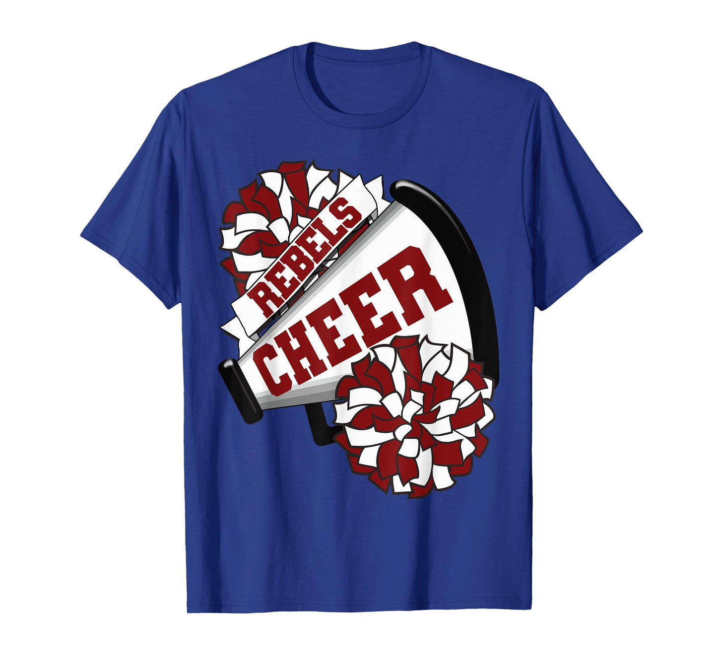 Rebels Cheer Back To School Cheerleading Spirit M T-Shirt