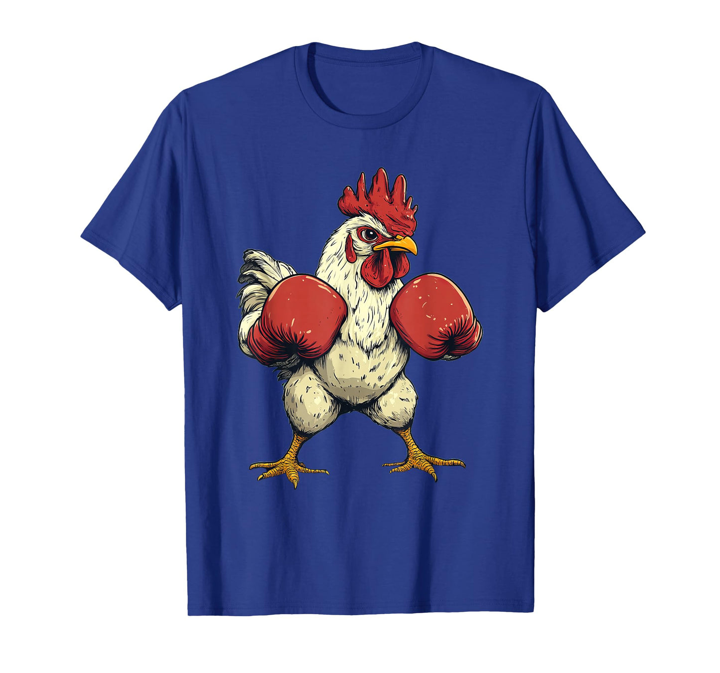 Chicken Dressed As A Boxer Funny Boxing T-Shirt