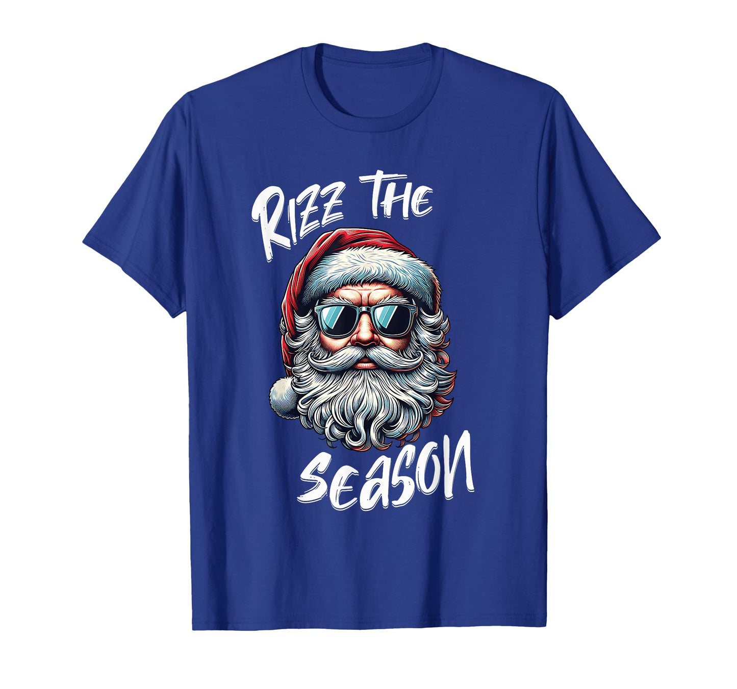 Rizz The Season Teens Kids School Christmas Santa Claus T-Shirt