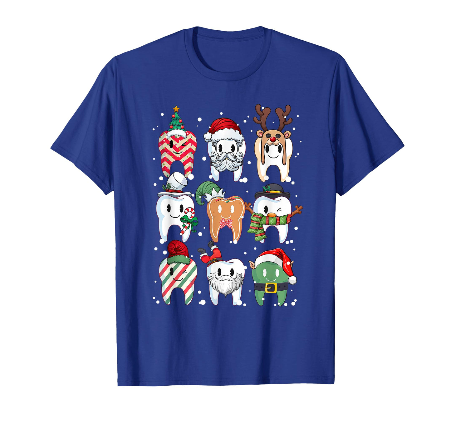 Tooth Dentist Dental Assistant Teeth Christmas Xmas Pajamas T-Shirt
