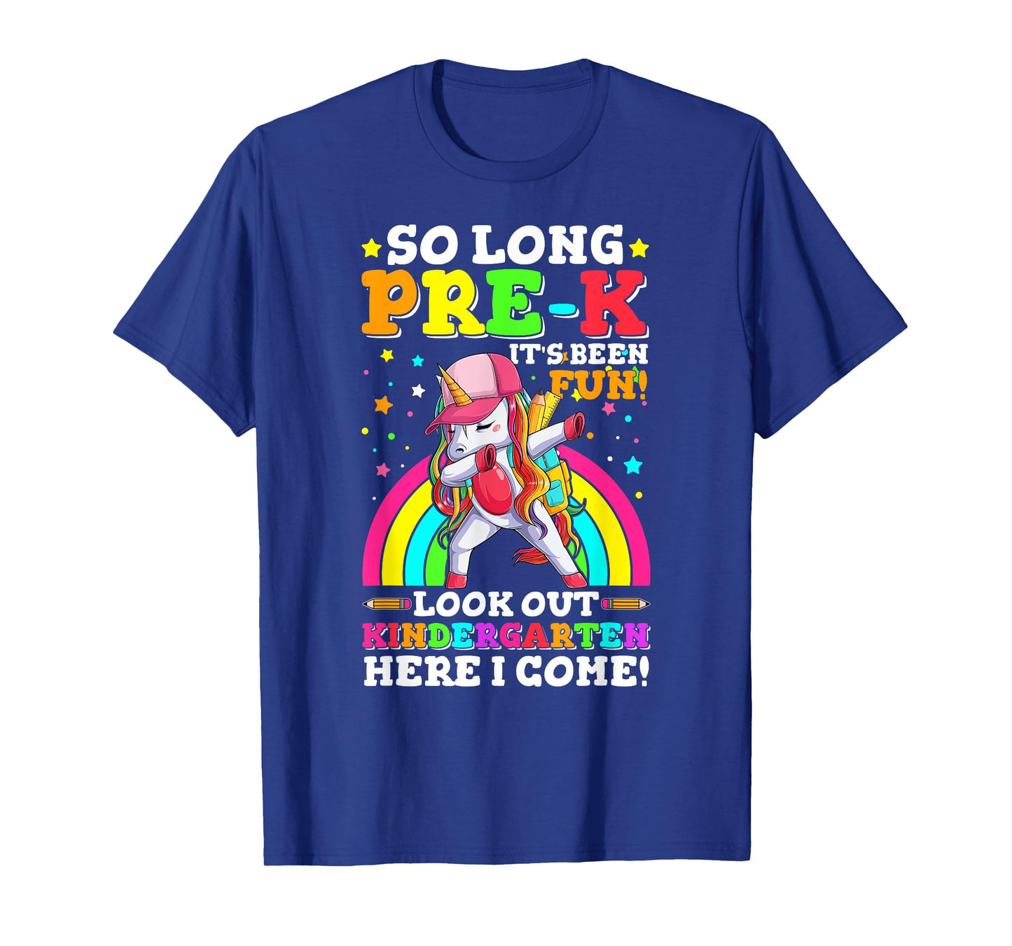 So Long Pre-K Kindergarten Here I Come pre-k graduation T-Shirt