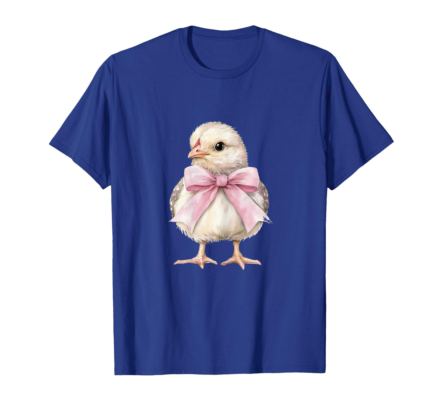 Cute Chicken Pink Coquette Bow Chick Dainty Bow Ribbon T-Shirt