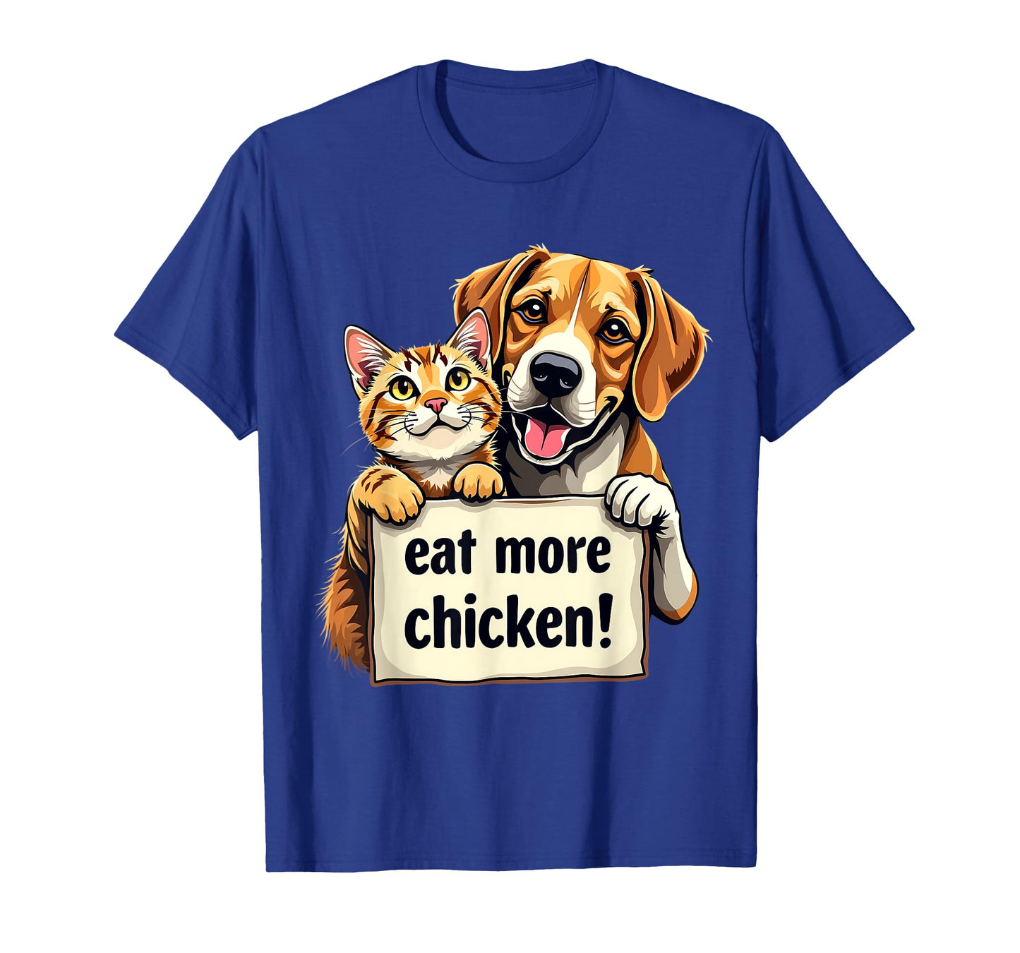 They're Eating the Dogs Cats Eat More Chicken Funny Trump T-Shirt