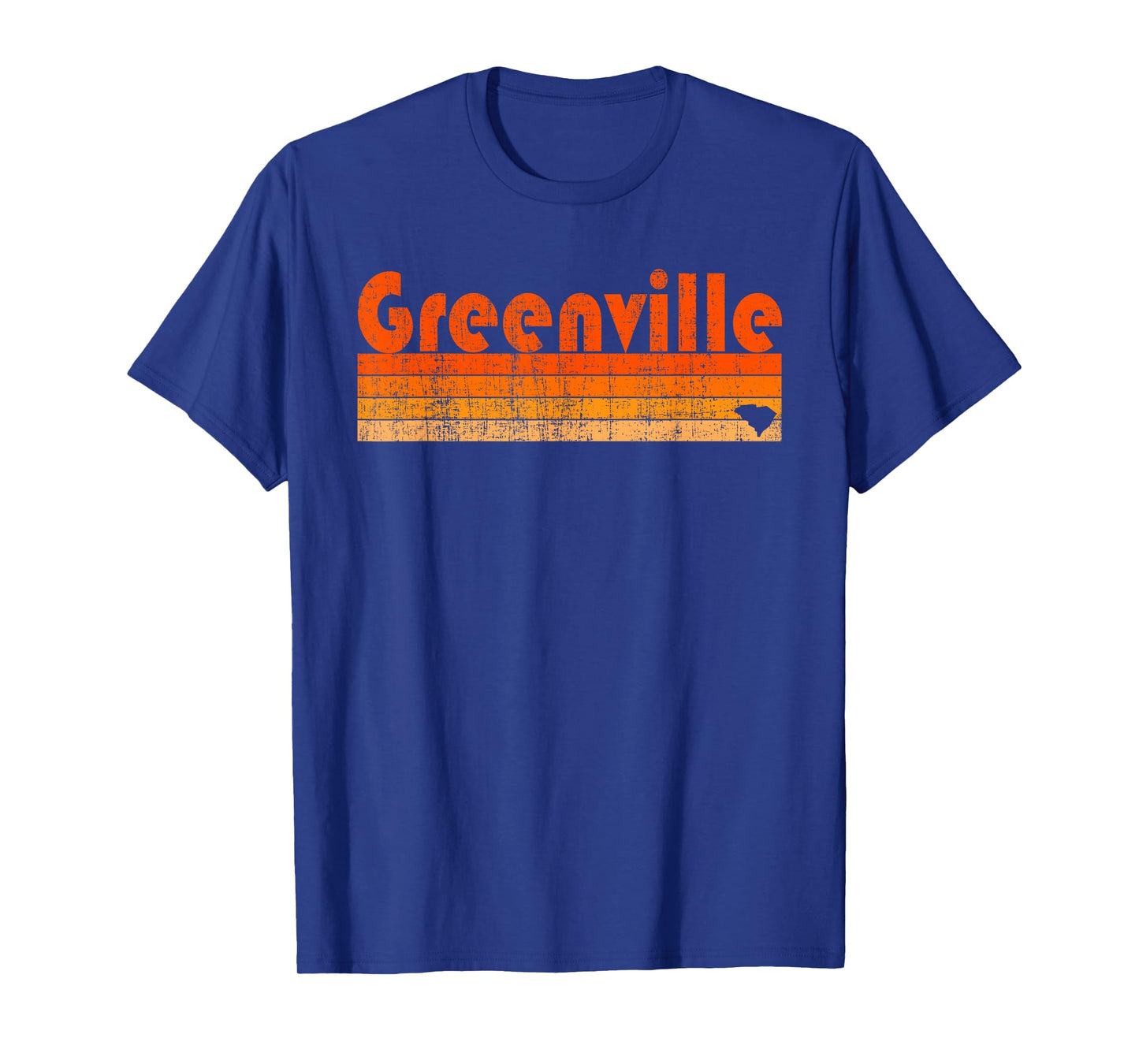 Retro 80s Style Greenville SC T-Shirt T-Shirt