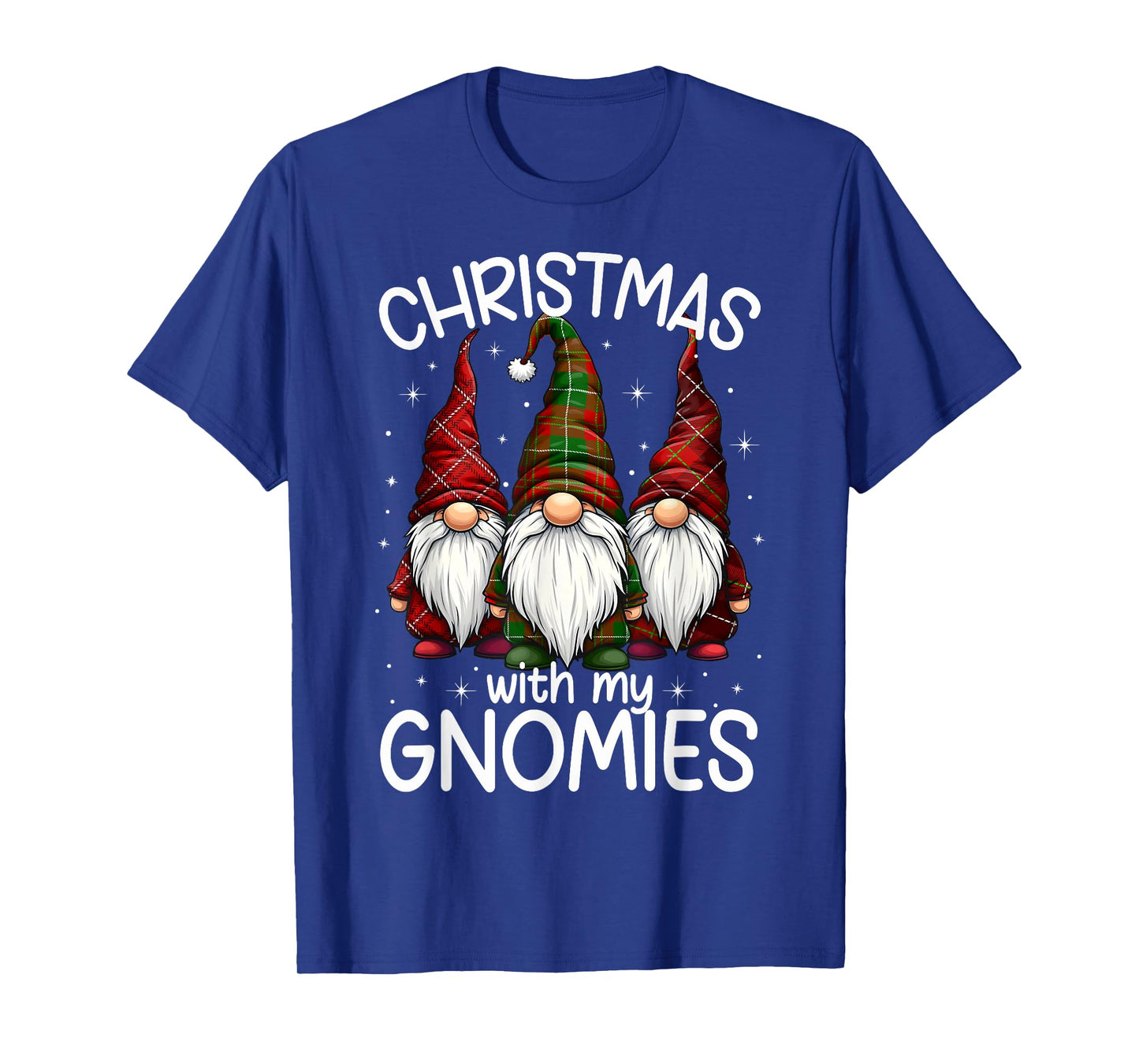 Christmas With My Gnomies Xmas Family Gnome Winter Holiday T-Shirt