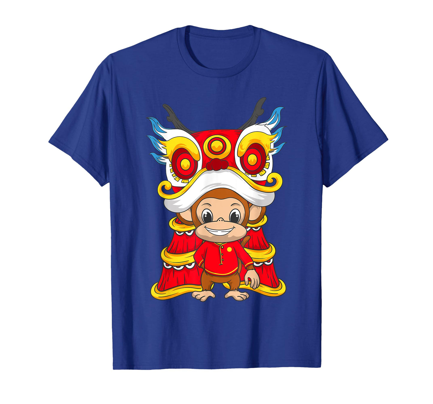 Chinese New Year Of The Monkey 2028 Lunar Zodiac Sign Kids T-Shirt