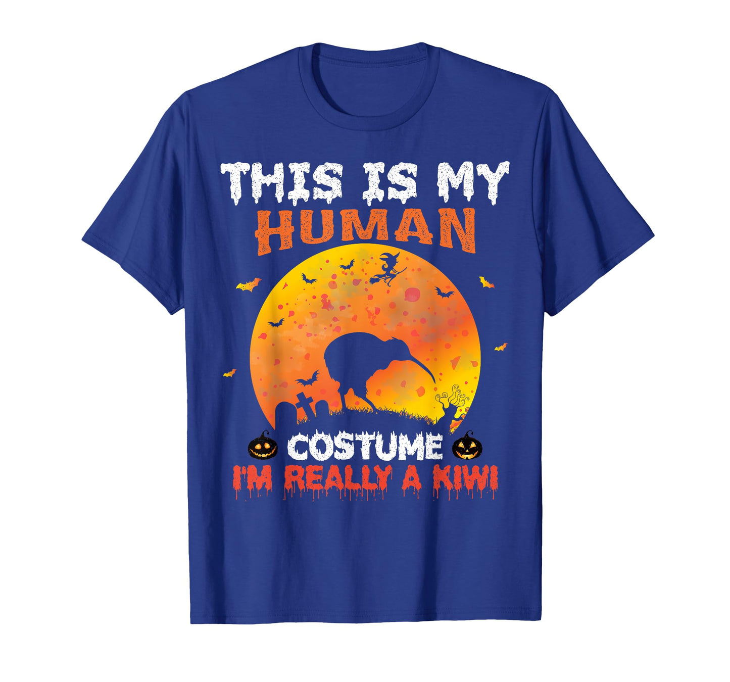 This Is My Human Costume I'm Really A Kiwi Bird Halloween T-Shirt