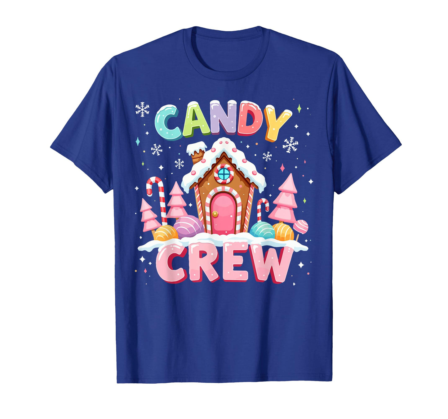 Candy Land Candy Crew Decorations Sweetie Candy Squad Xmas T-Shirt