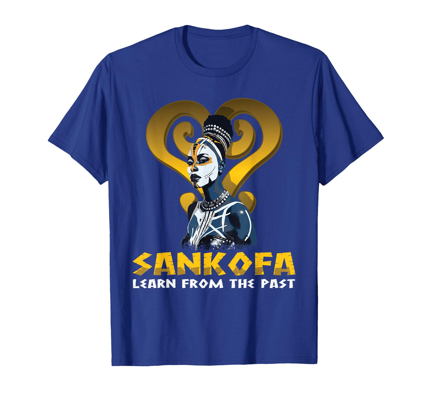 "Sankofa learn from the past" Adinkra Pan African Sankofa T-Shirt