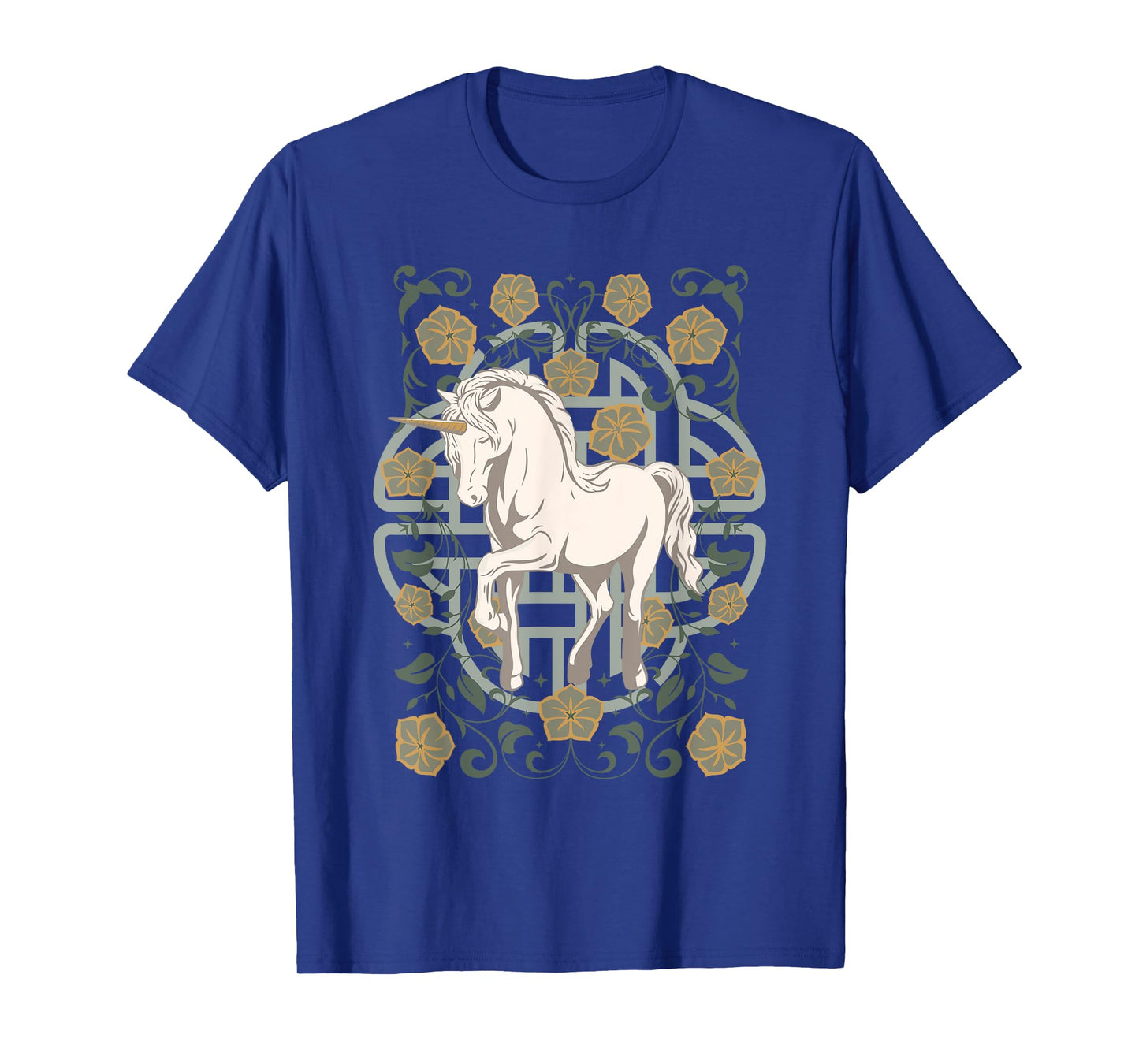 Celtic Unicorn Design T-Shirt