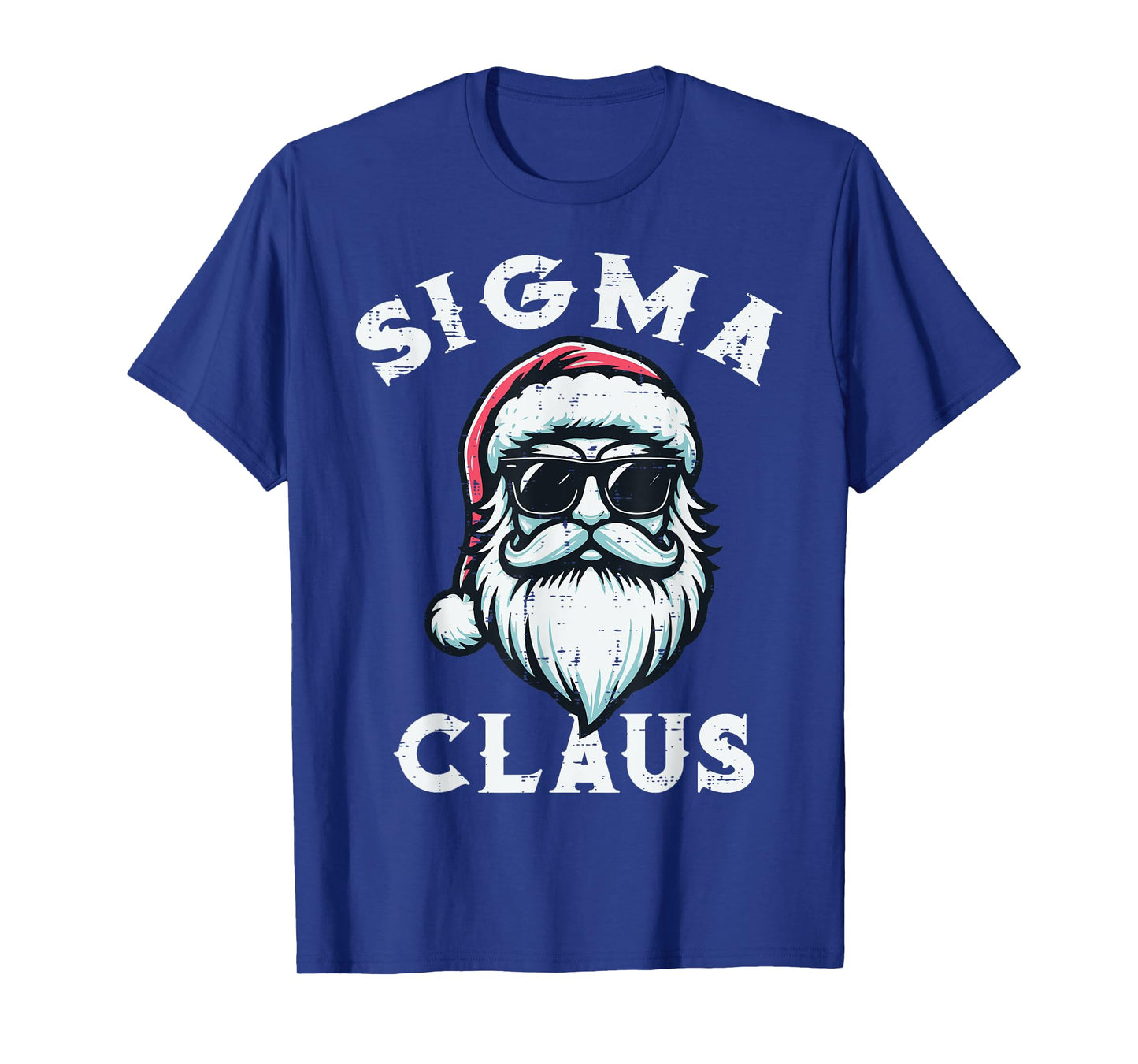Sigma Claus Santa Funny Christmas Boys Teens Kids Men T-Shirt