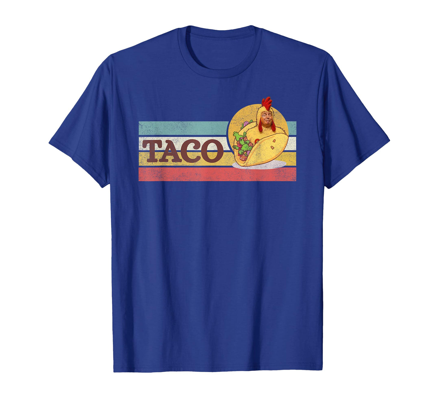 Funny Taco Trump Always Chickens Out T.A.C.O T-Shirt