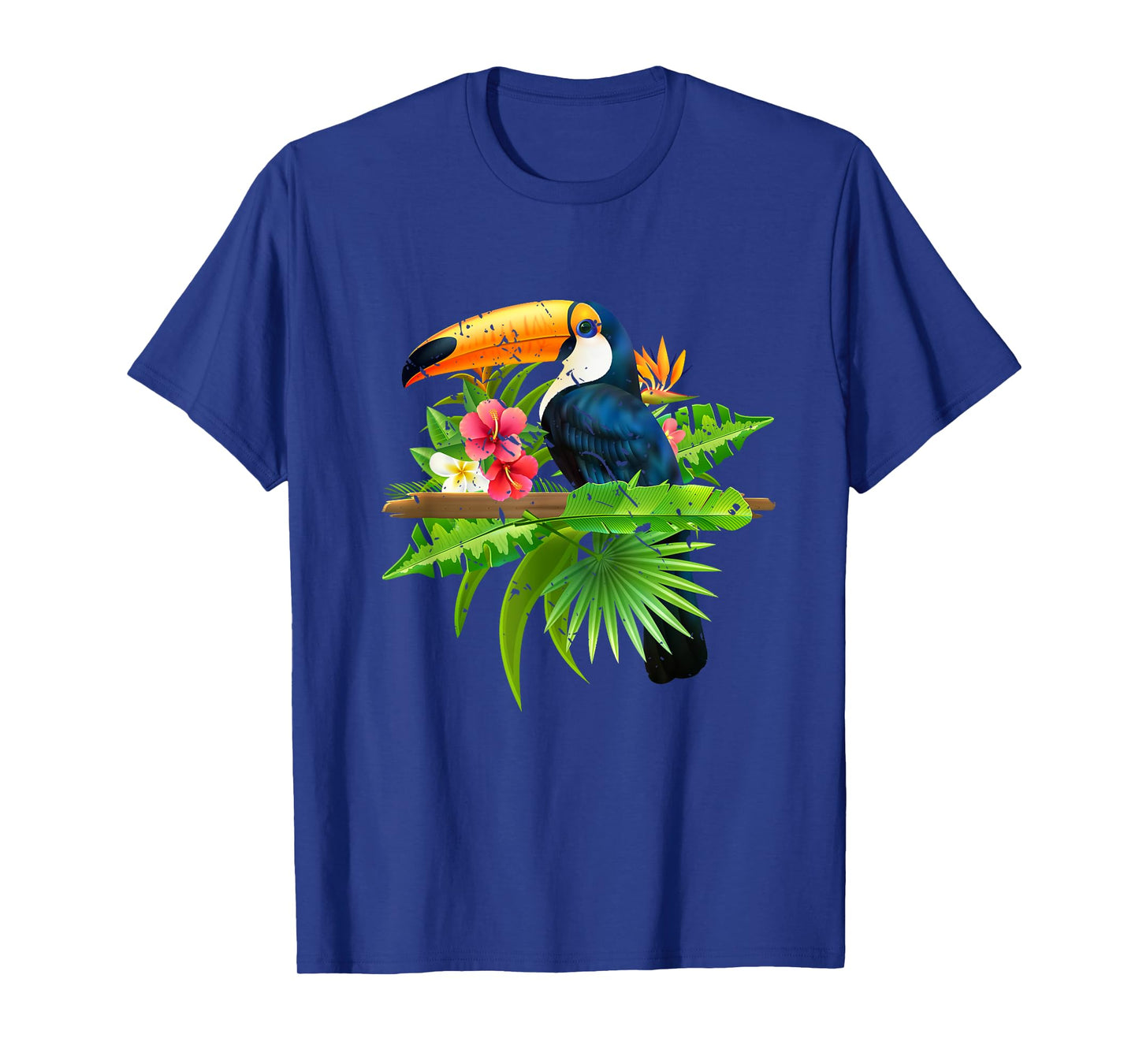 Tropical Birds Exotic Summer Animal Toucan T-Shirt