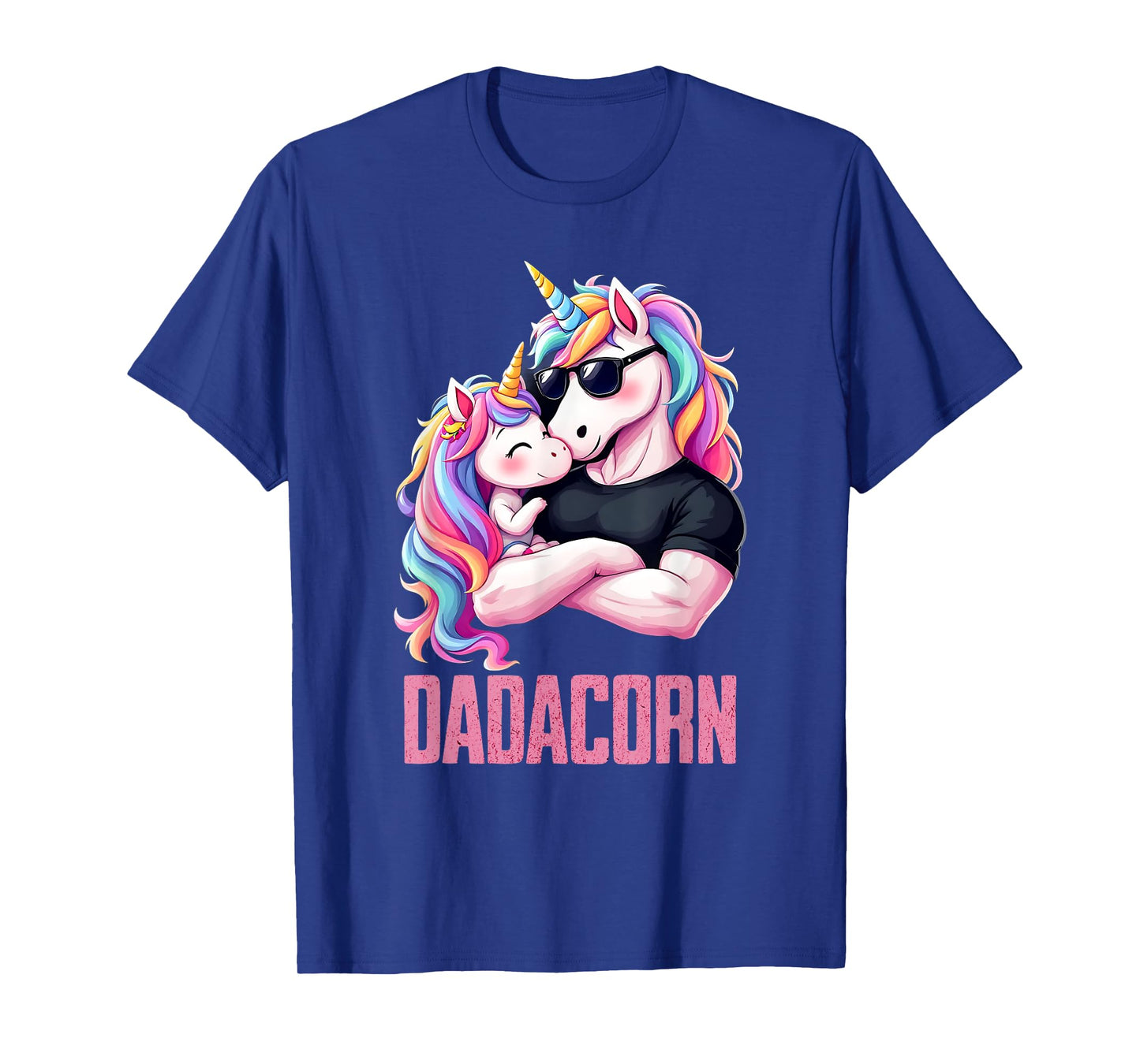Dadacorn, Daddy Daughter Unicorn, Girldad T-Shirt
