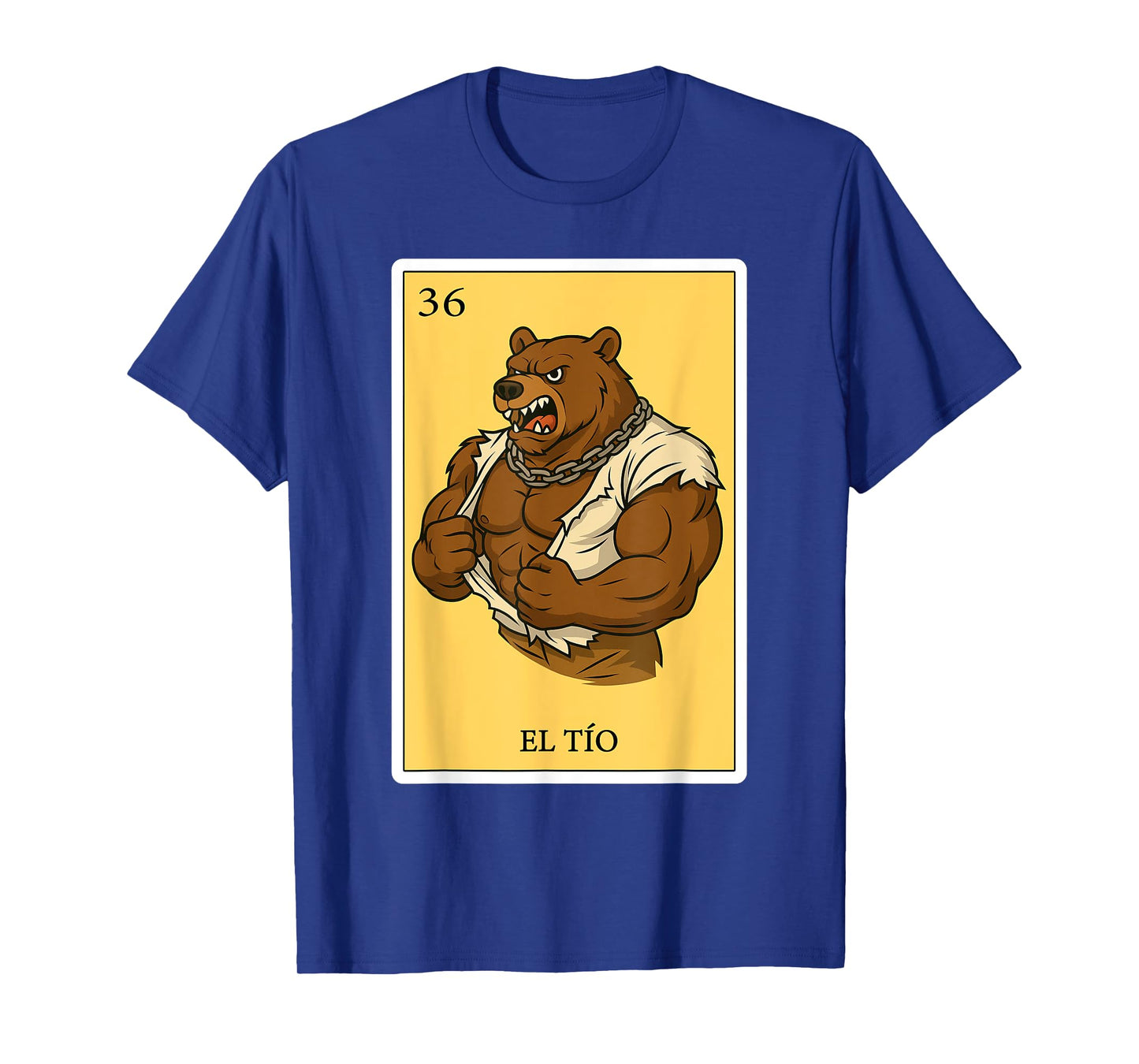 El Tio Grizzly | Spanish-Mexican Bingo Gifts for Tio T-Shirt