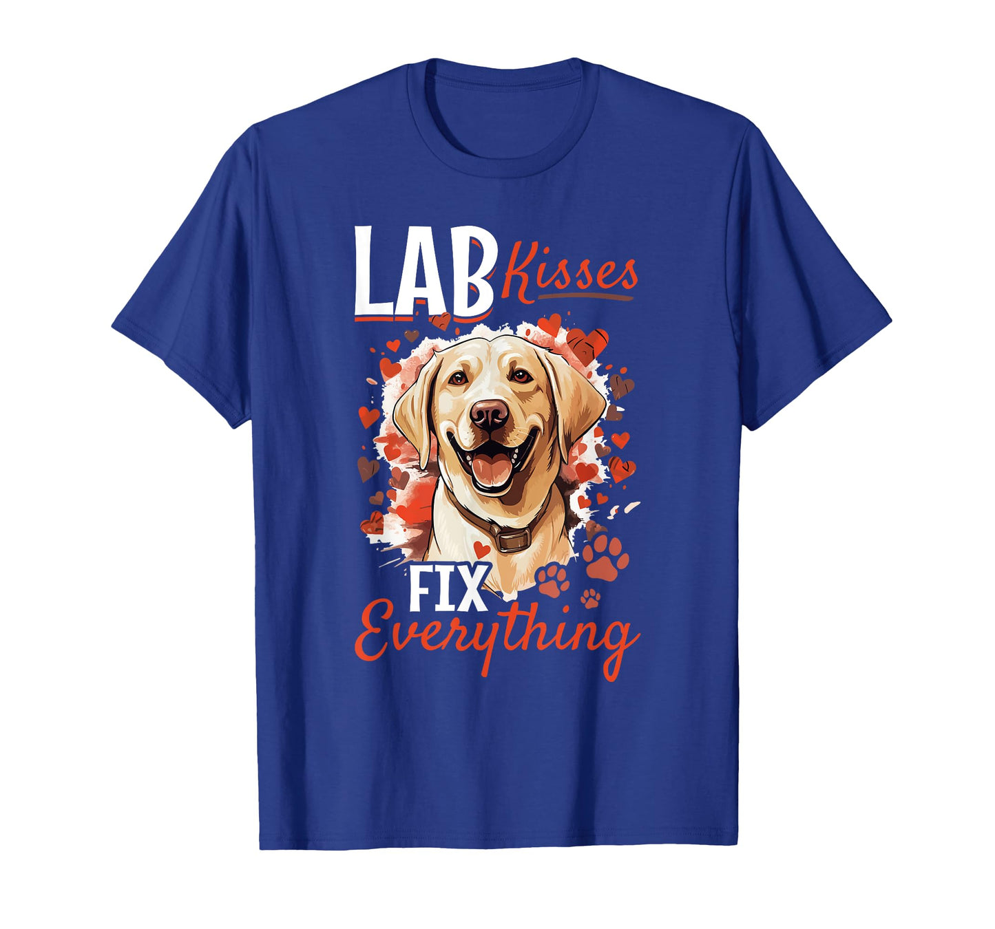 Labrador Dog Breed Pet - Lab kisses fix everything T-Shirt