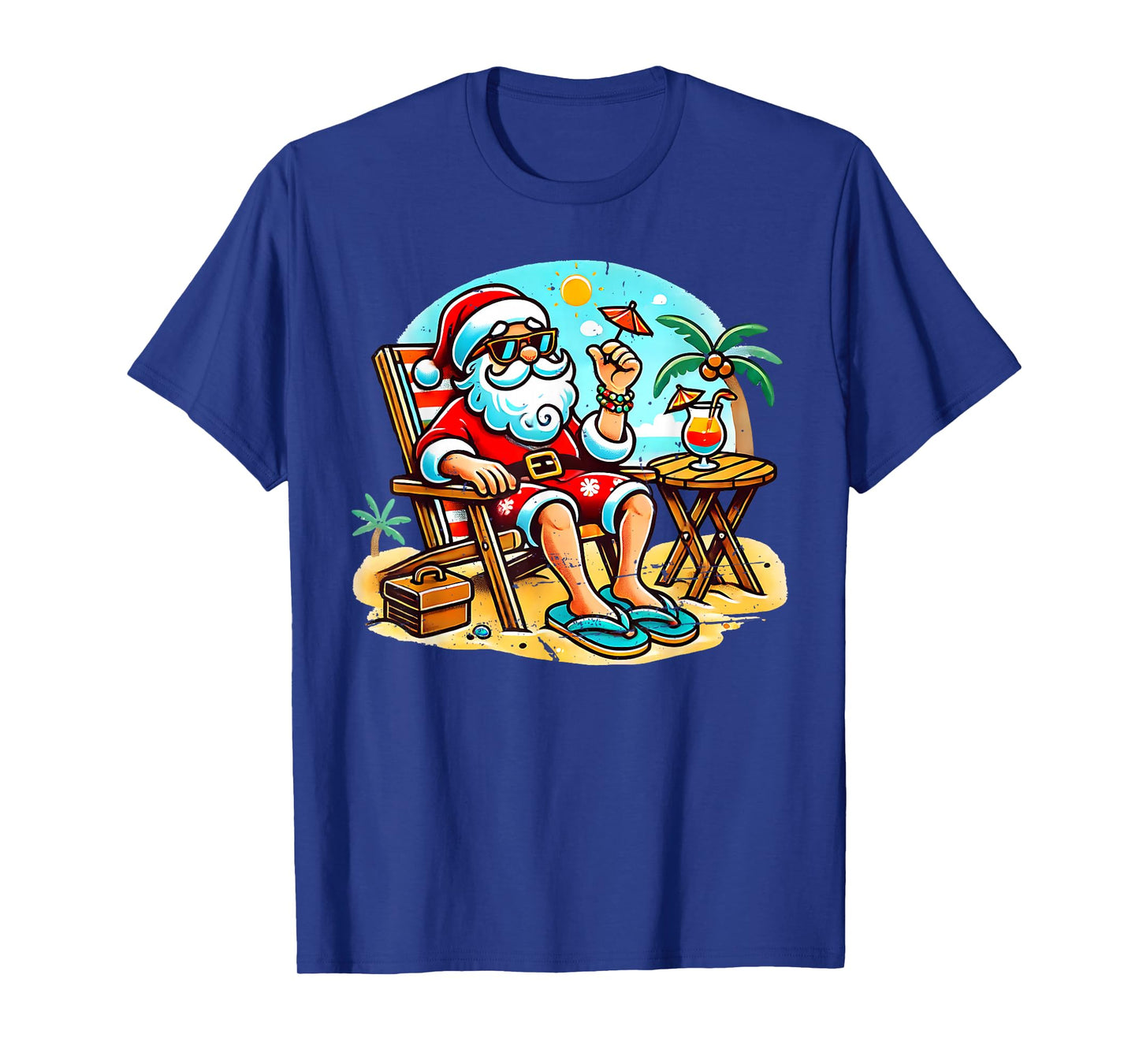 Xmas In July Santa Summer Christmas In June Beach Boys Girls T-Shirt