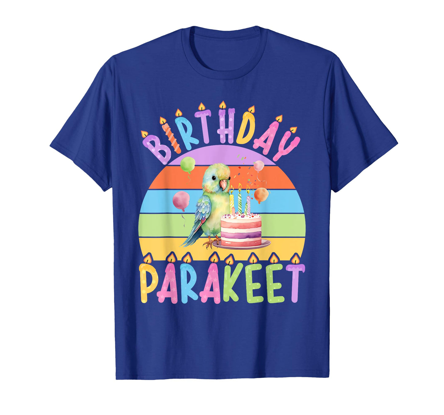 Birthday Parakeet T-Shirt