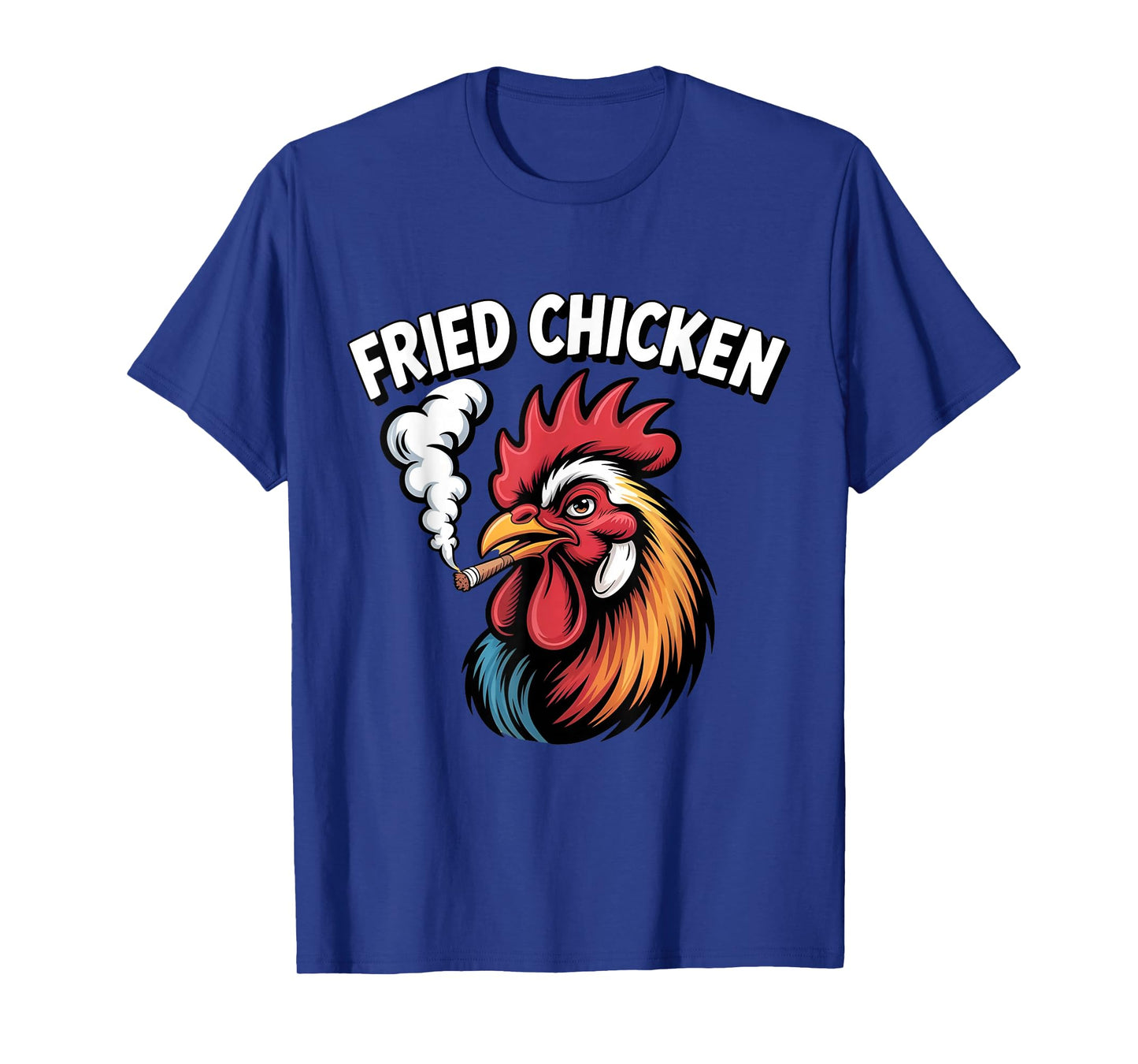 Fried Chicken 420 Weed Meme Stoner Smoking Cannabis T-Shirt