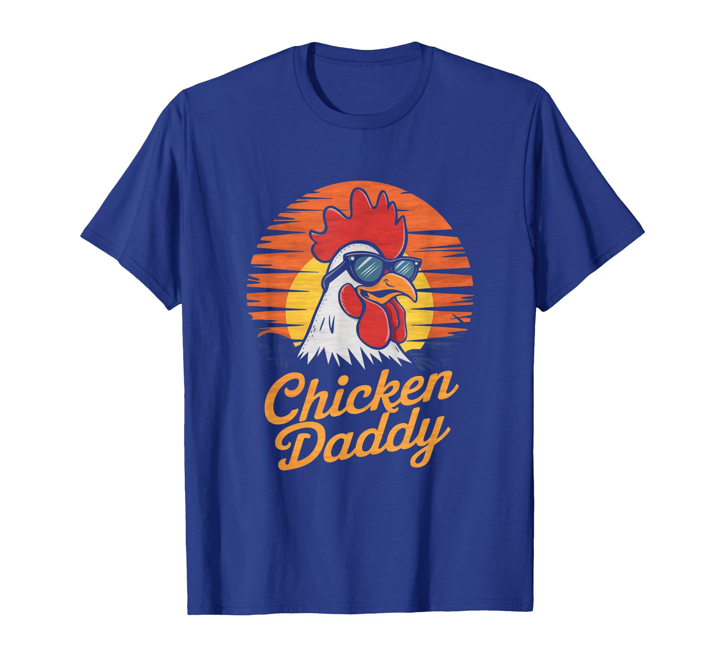 Chicken Daddy Vintage Farmer Funny Fathers Day Mens Gifts T-Shirt