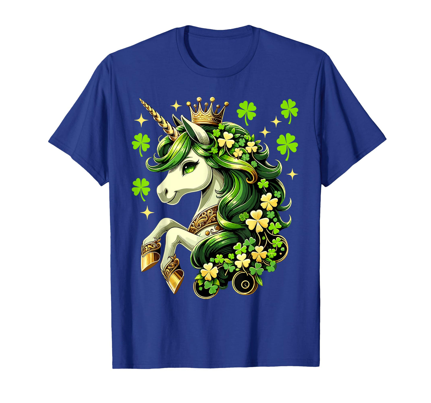 St Patrick Day Unicorn Girls Toddler Lepricorn Unicorn T-Shirt