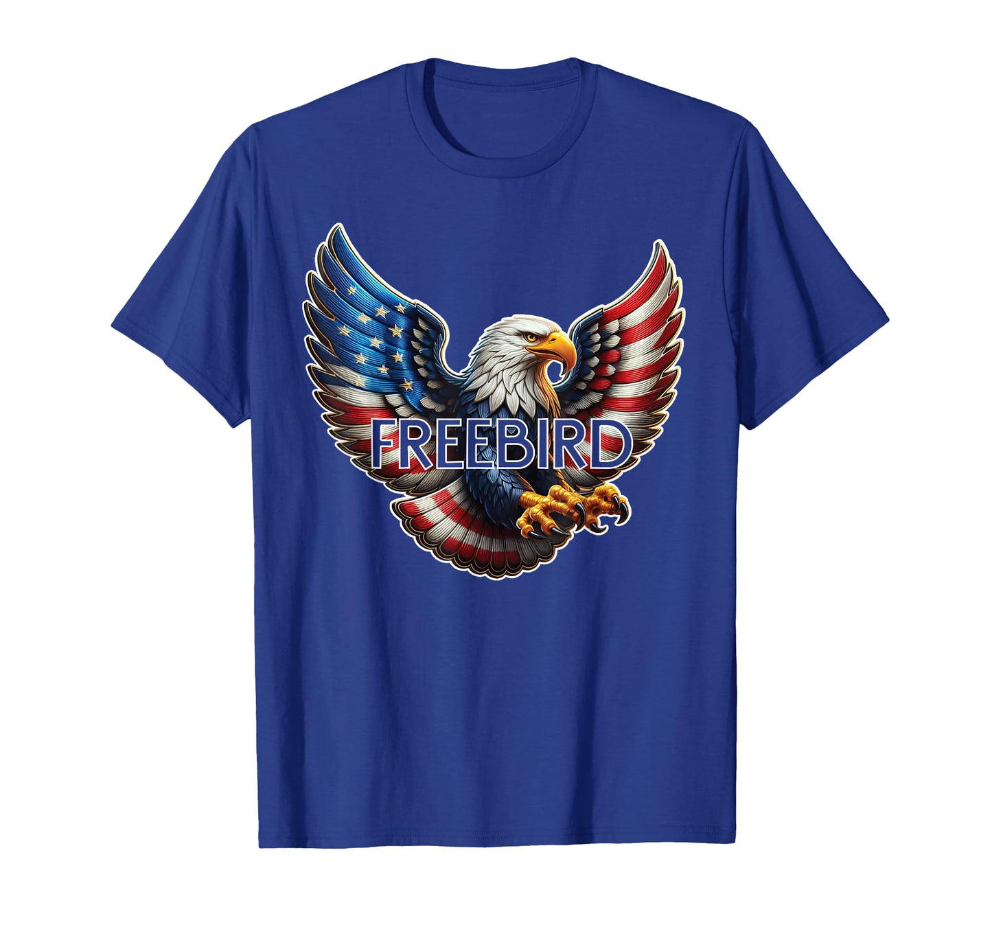 Free American Bird, This Bird You Cannot Change 4th Of July T-Shirt