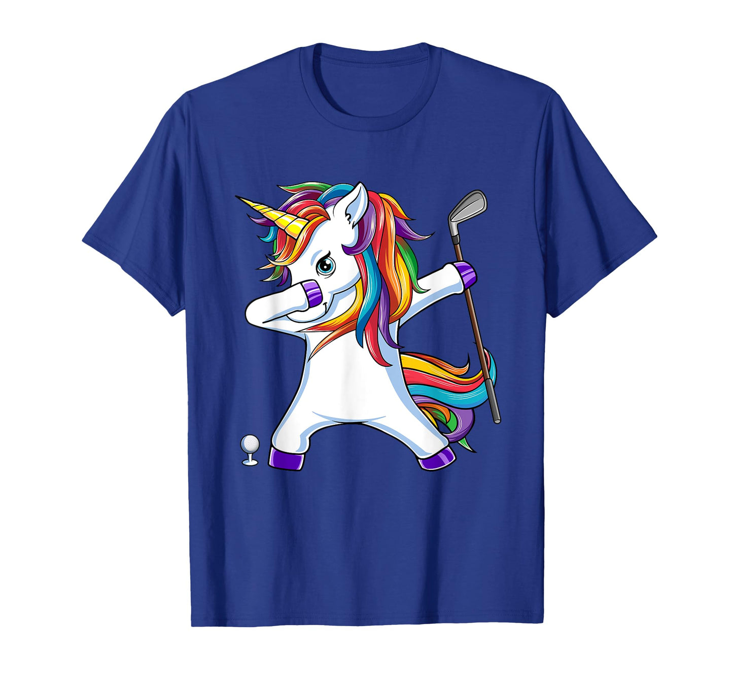 Dabbing Unicorn Golf - Golfing Golfer Girl Gift T-Shirt