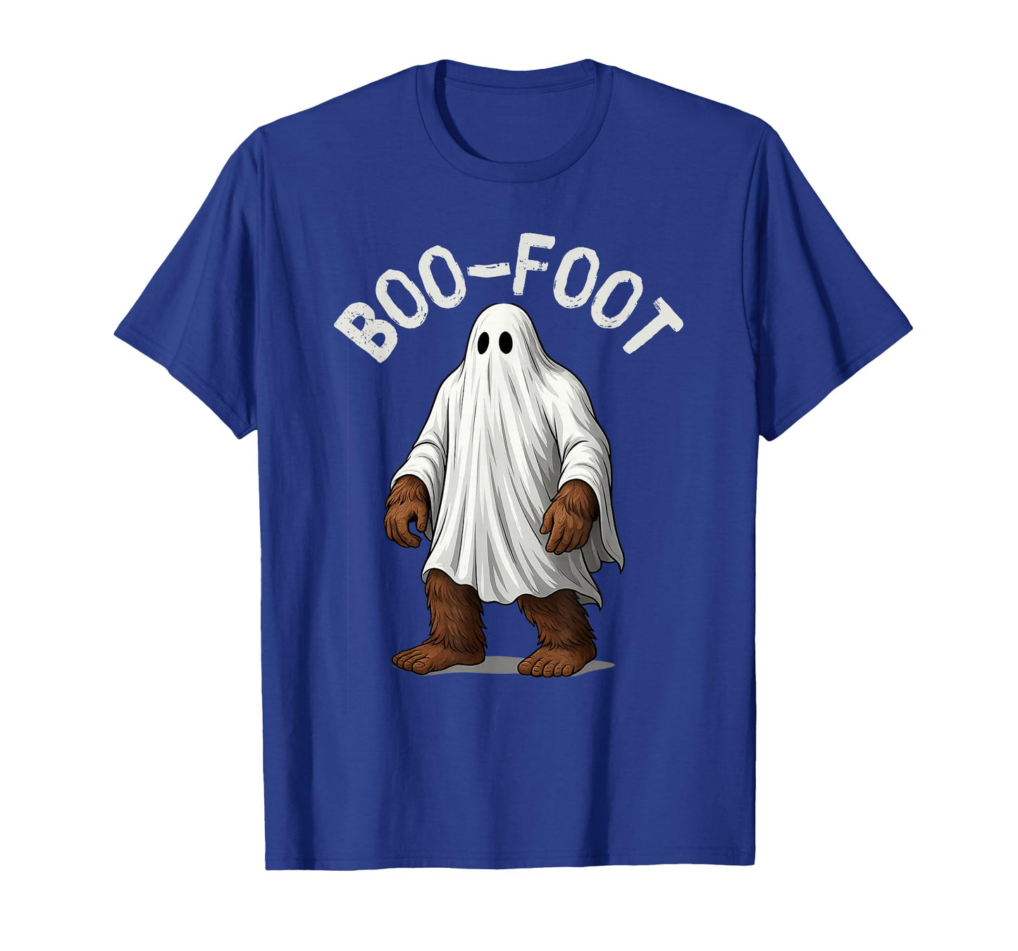 Bigfoot Ghost Costume Halloween Boo-Foot Sasquatch Spooky T-Shirt