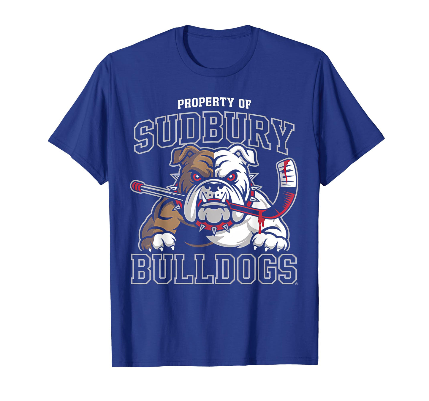 Property of Sudbury Bulldogs Fun Lover Hockey Sport T-Shirt