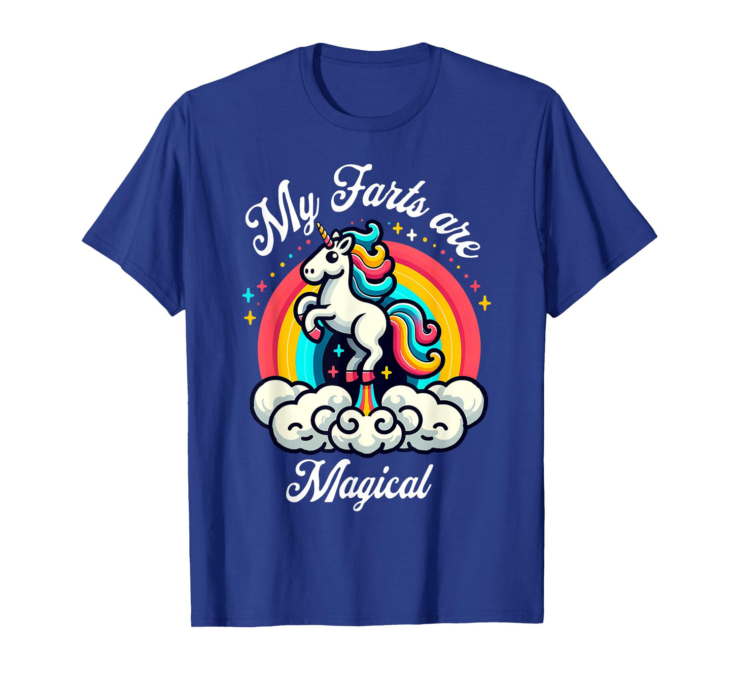 My Farts Are Magical Unicorn Rainbow Funny Farting Unicorn T-Shirt