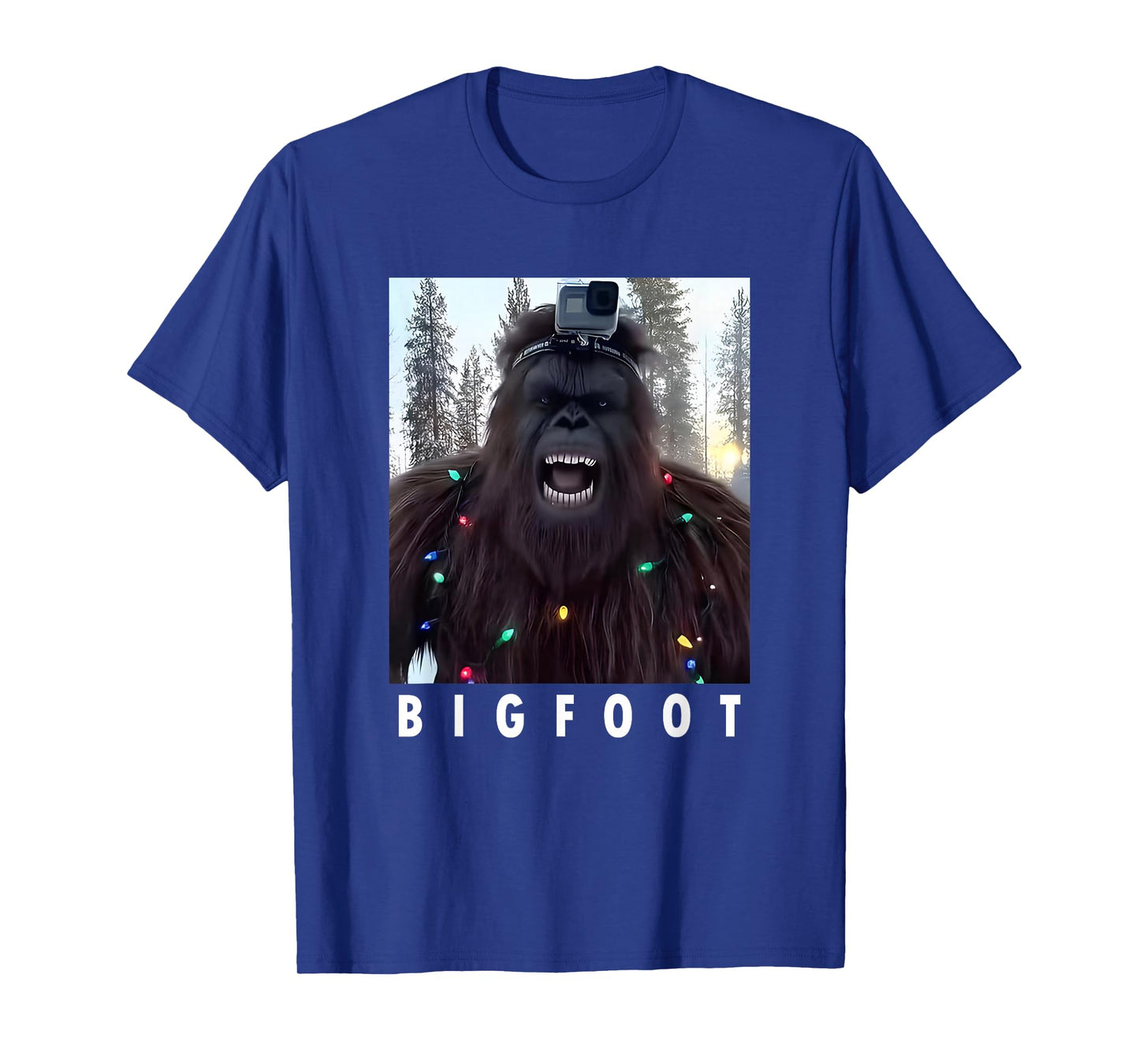 Bigfoot Funny Sasquatch Bigfoot Vlogs for Hikers T-Shirt