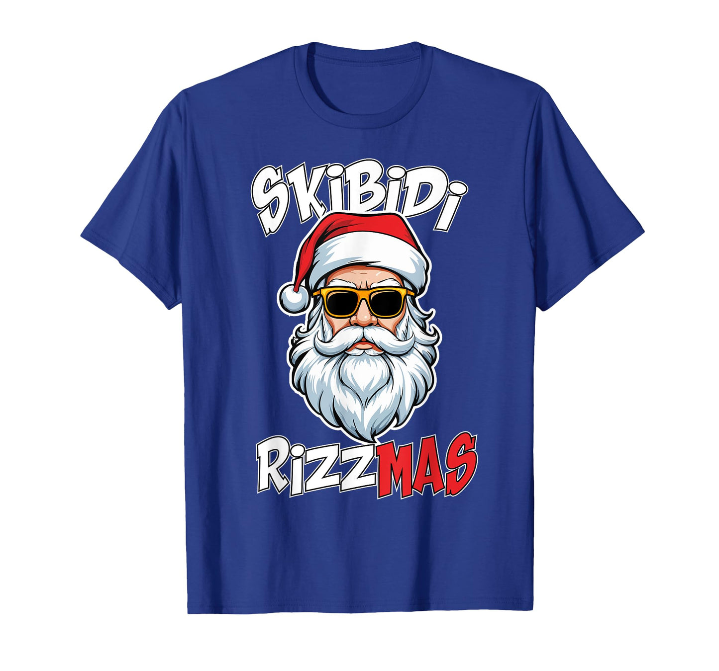 Skibidi Rizzmas Christmas Rizz Santa Claus Charisma Rizz T-Shirt