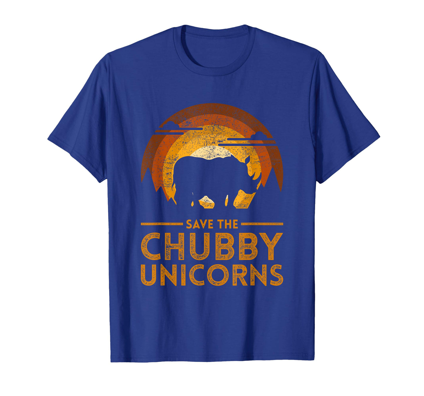 Save The Chubby Unicorns Rhino T-Shirt