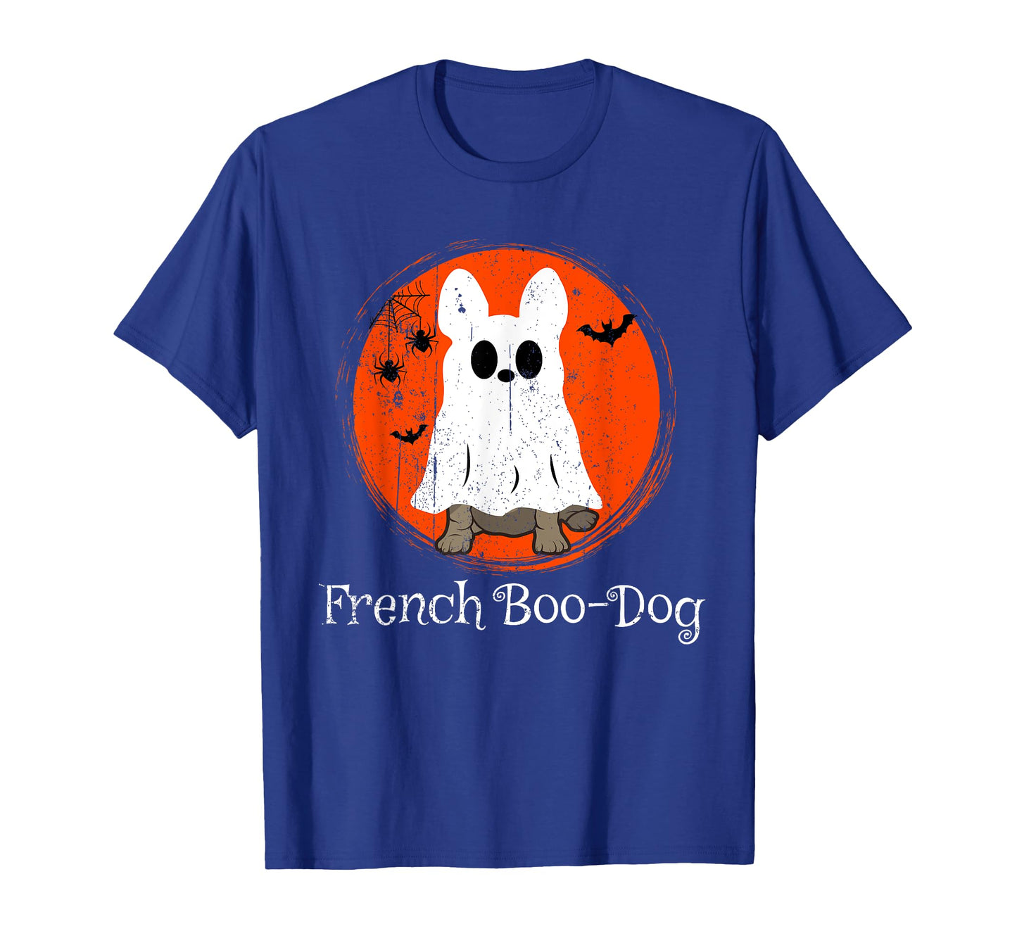 Halloween Frenchie French Bulldog Boo-Dog Dog Lover Owner T-Shirt for Men Women Kids