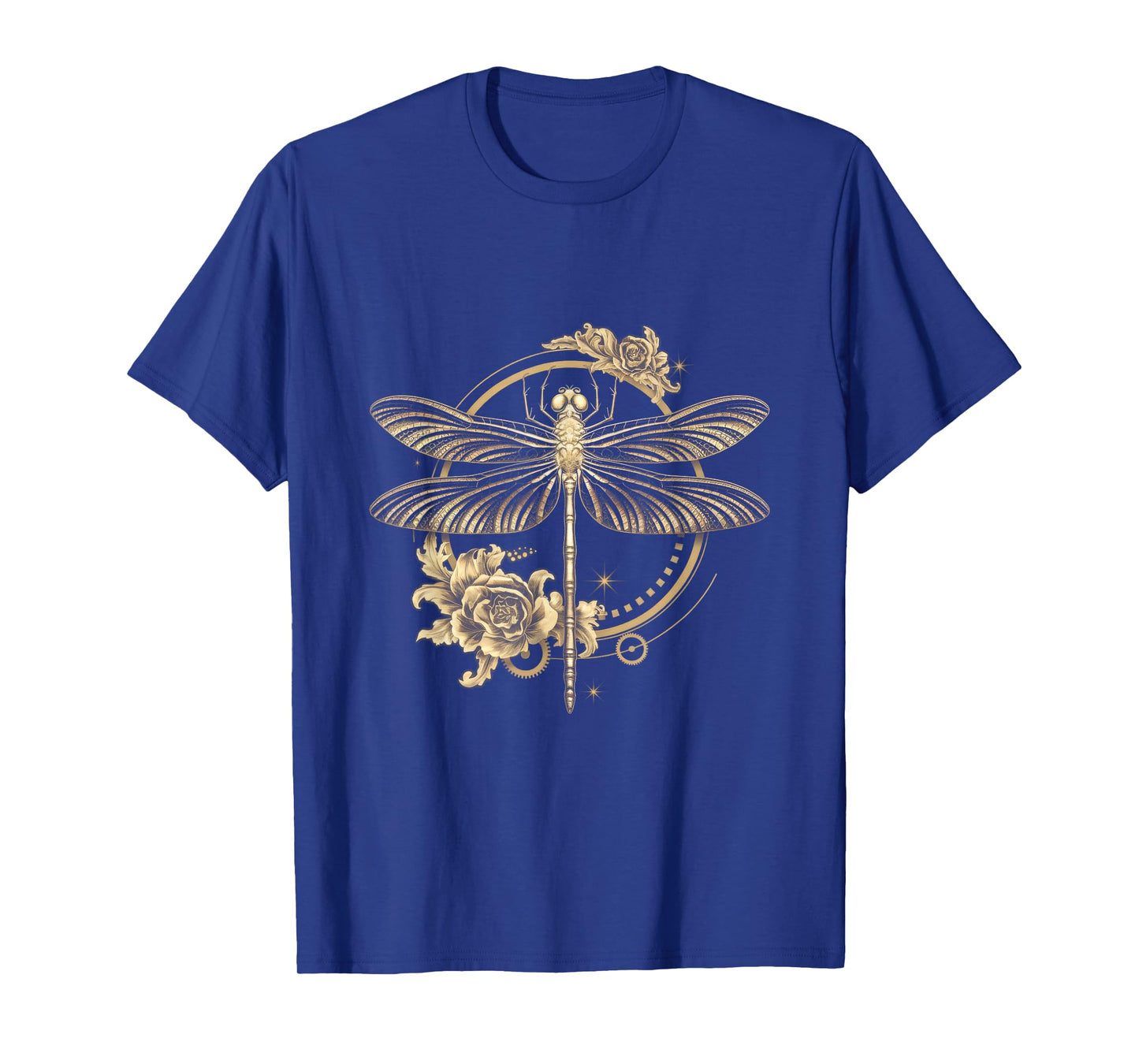 Art Nouveau Dragonfly Elegant Steampunk T-Shirt