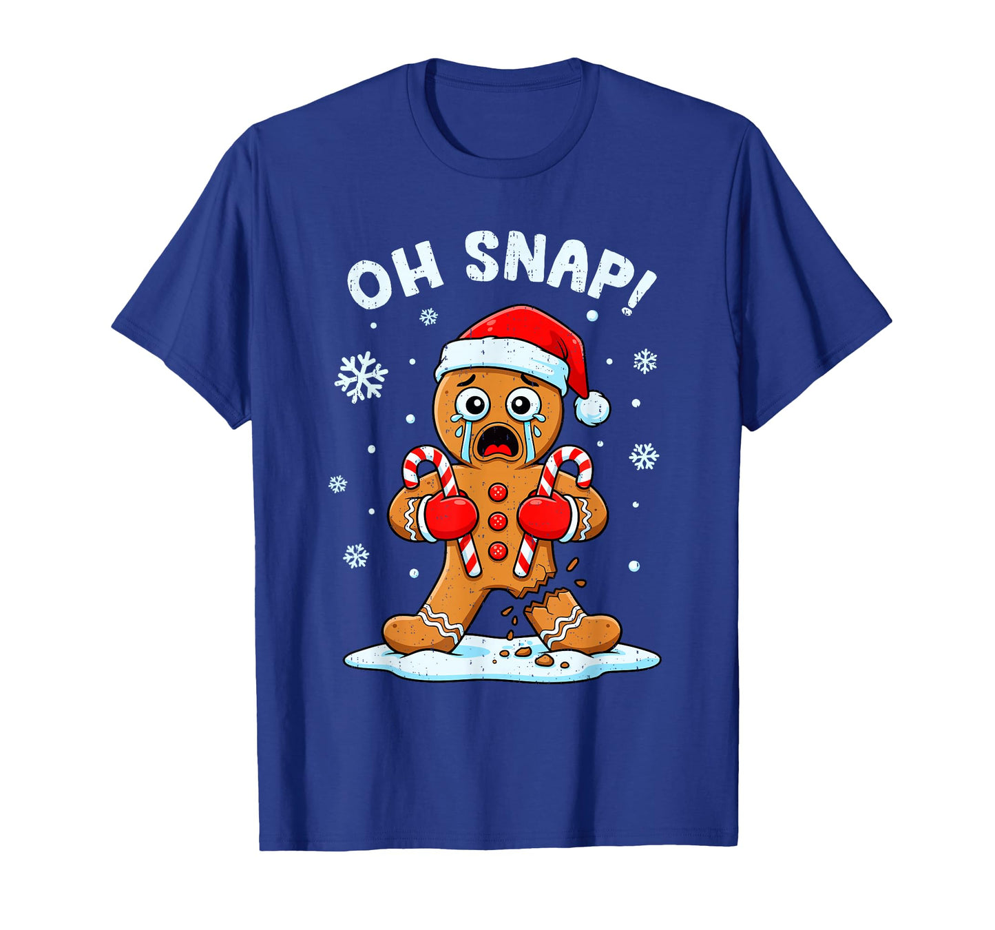 Oh Snap Gingerbread Christmas Xmas Cookie Baking Holiday T-Shirt
