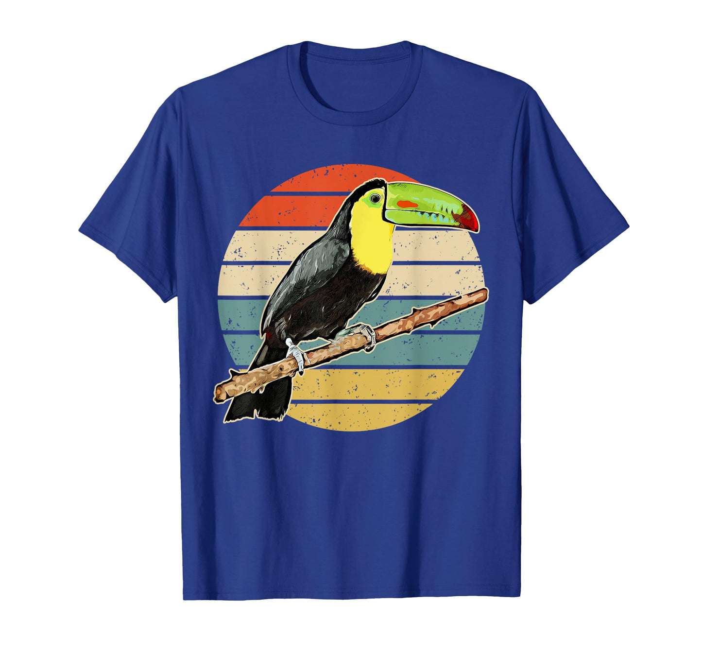 Retro Toucan Vintage Distressed Style Toucan T-Shirt
